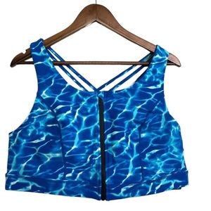 Torrid 2X pool blue sports bra !!